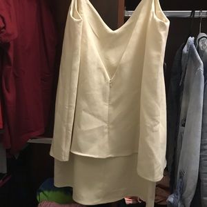 Cream colored dress